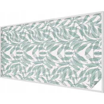 Okenní dekorace Fólie s dekorativním potiskem a zelenými listy s potiskem