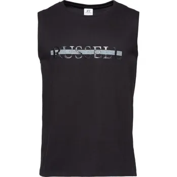 Pánské tílko Pánský nátělník Russell Athletic TANK XXXL Černá, Bílá