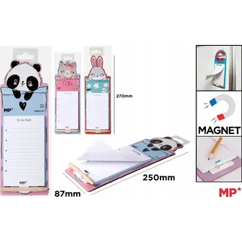 NOTES MAGNET NA LEDNIČKU S TUŽKOU MIX MAIN PAPER