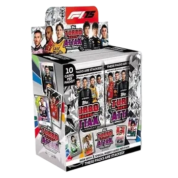 Sběratelská karetní hra Topps Turbo Attax Formule 1 2025 Booster Box