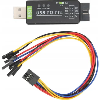 USB na TTL Převodník FT232RL 8PIN s Rozšířenou Ochrannou Obvodovou Technikou