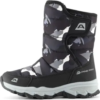 Dívčí sněhule Dětské sněhule ALPINE PRO IREMO 30 Černá, Šedá, Bílá