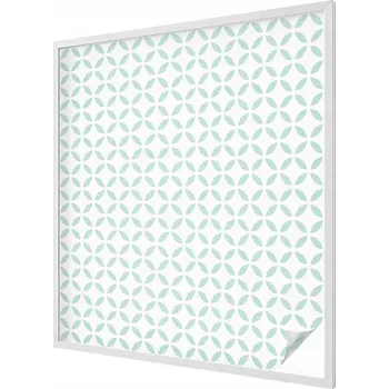 Okenní dekorace Dekorativní Fólie mléčná fólie Samolepicí Abstraktní tvary 100x116