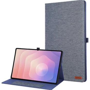Pouzdro na tablet VSECHNONAMOBIL 129550 FABRIC Sklopný kryt pro Samsung Galaxy Tab S11 Ultra modrý