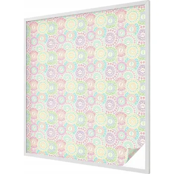 Okenní dekorace Hotová mléčná Fólie 116 x 100 cm