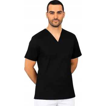 Mikina chirurgická lékařská scrubs pánská černá vel. M