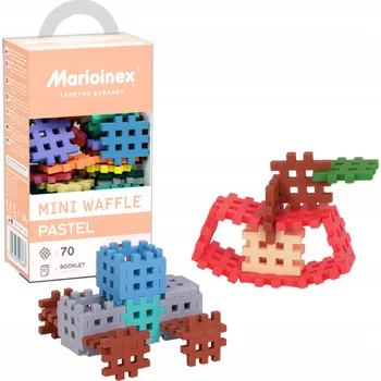 ostatní stavebnice Marioinex Waffle Mini Pastel Stavebnice 70 dílků