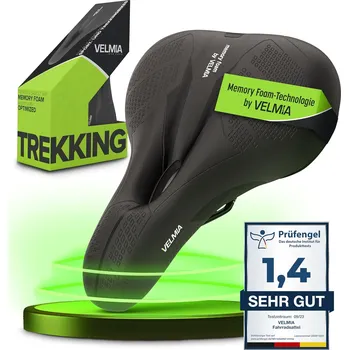 Sedlo na kolo CYKLISTICKÉ SEDLO 3-ZÓNOVÉ VODĚODOLNÉ ERGONOMICKÉ PRO MUŽE A ŽENY