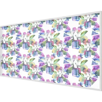 Okenní dekorace Fólie Okenní Samolepicí Mléčná Dekorativní Barevná abstrakce 200x116