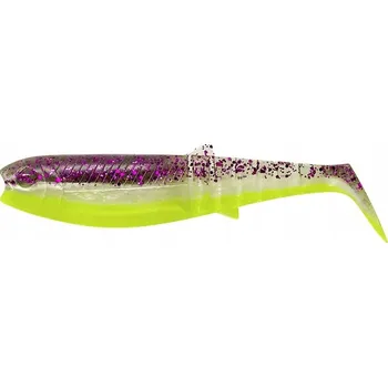 Umělá nástraha Spinovací nástraha Savage Gear Cannibal Shad 12,5 cm 20 g Purple Glitter Bomb