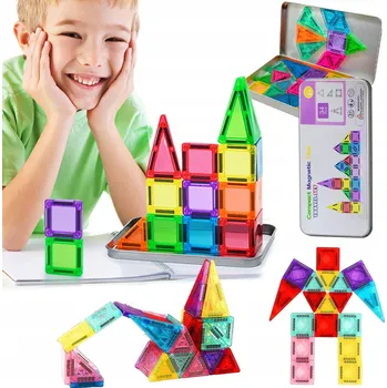 ostatní stavebnice 34 ks. magnetické stavebnice Start Mini Pack 3D EDUKAČNÍ
