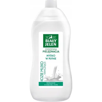 Mýdlo Tekuté mýdlo Biały Jeleń kozí mléko 1L hydratační náplň