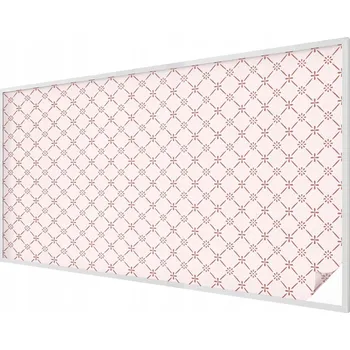 Okenní dekorace Samolepicí fólie na okno proti slunci – mléčná, květinový vzor, 200x116 cm