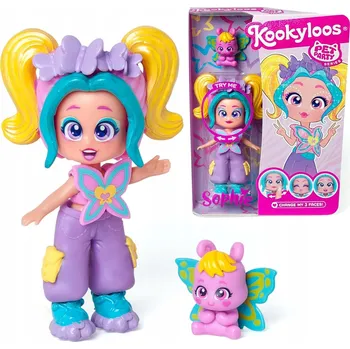 Figurka KOOKYLOOS PETS PARTY Panenka SOPHIE + Zvířátko
