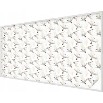 Okenní dekorace Mléčná fólie na okno s motivem ptáků a přírody, protisluneční, 200x116 cm