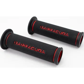Chránič řídítek pro čtyřkolku Gripy / Rukojeti Barracuda BASIC RACING Grips | ČERVENÉ