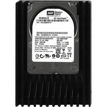 Interní pevný disk WD VELOCIRAPTOR 300GB 10K SATA II 3.5'' WD3000GLFS
