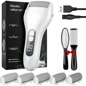 ELEKTRICKÁ BRUSKA NA PATY PEDIKÚRA CHODIDLA PILNÍK LED