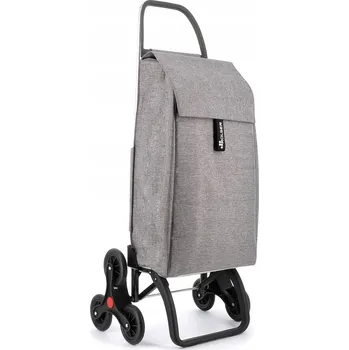 Nákupní vozík Compactor šedý polyester