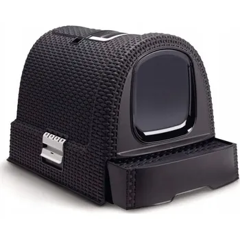 Toaleta pro kočku TOALETA PRO KOČKY CURVER UZAMYKATELNÁ TOALETA S FILTREM A VÝSUVNOU ZÁSUVKOU, PEVNÁ