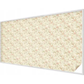 Okenní dekorace Dekorativní mléčná vitrážová fólie na okno, květinový design, elegance 200x116 cm