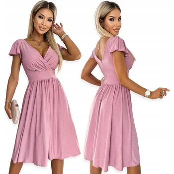 Dámské šaty Rozevláté večerní šaty Numoco 425-2 velikost L