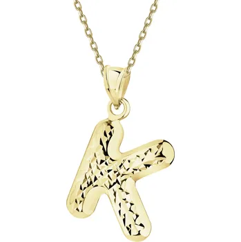 Přívěsek Zlatý přívěsek - písmeno K - AP544-1365