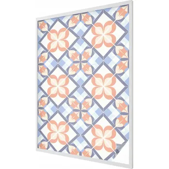 Okenní dekorace Fólie s s potiskem Květinový vzor 100 x 146 cm