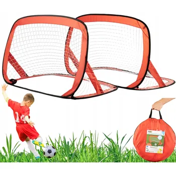 Fotbalová branka 2X FOTBALOVÁ BRANKA BRANKY PRO DĚTI KOLÍKY OBAL