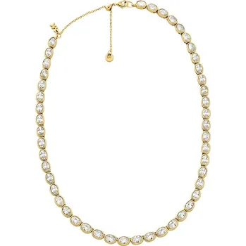 Šperk Michael Kors Pozlacený náhrdelník se zirkony Bezel MKJ8469710 + 2 měsíce na vrácení zboží