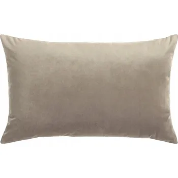 Povlak na polštářek Povlak na polštář 70x60 velurový béžový, sametový povlak na spaní