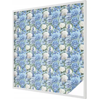 Okenní dekorace Fólie Samolepicí Samolepka na sklo Okno Květinový půvab 100x100