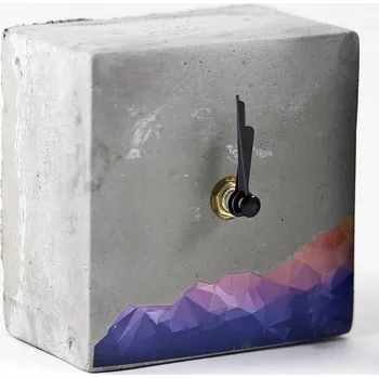 Hodiny Stolní hodiny Smukee šedé 10 cm