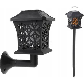 Venkovní osvětlení SOLÁRNÍ LAMPA LUCERNA 3v1 ZAPICHOVACÍ NÁSTĚNNÁ ZÁVĚSNÁ