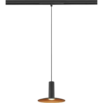 BIG WHITE (SLV) LALU SET 48V závěsné svítidlo, LED základna, ELYPSE, DALI, délka závěsu 200 cm, 2700/3000K, 40°, černá 1010802