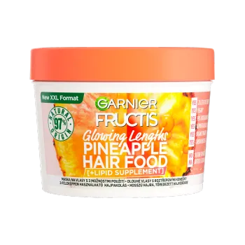 Pleťová maska FRU HAIRFOOD maska 400ml Pineapple