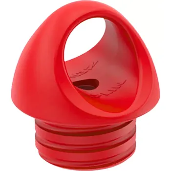 Dopravní zařízení Červený plastový (PPC) držák pro kužely a sloupky FLOMA TC76 - výška 5,5 cm - 56238040