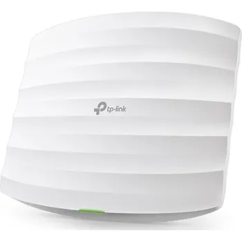 TP-LINK 300 Mbps Ceiling Mount Wi-Fi Access Point PORT: 1× 10/100 Mbps RJ45 Port SPEED: 300 Mbps at 2.4 GHz FEATURE: Passive Po EAP110