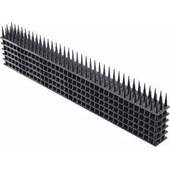 Odpuzovač zvířat HROTY PROTI PTÁKŮM HOLUBŮM PROTI PTAKŮM 51 cm HUSTÉ PEVNÉ PLASTOVÉ LIŠTY