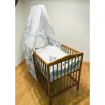 SDS Souprava do postýlky 4D Letadýlka modrá Bavlna