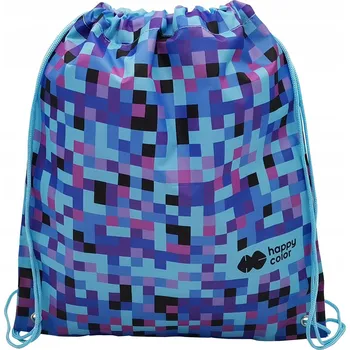 Školní sáček Vak na obuv Pixi blue HAPPY COLOR