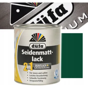 Lak na dřevo DUFA AKRYLÁTOVÝ LAK POLOMATNÝ 2V1 0,75 L RAL 6005