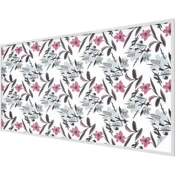 Okenní dekorace Mléčná dýha Fólie na okno Balkon Sklo Květinový vzor 200x116