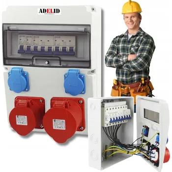 Rozvaděč Rozvaděč Adelid 400 V IP44 32 A