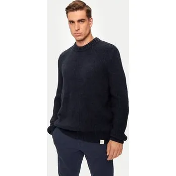 Pánský svetr Mustang svetr 1015801-4136 modrý kulatý velikost XXL