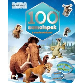omalovánky 100 samolepek s omalovánkami Doba ledová