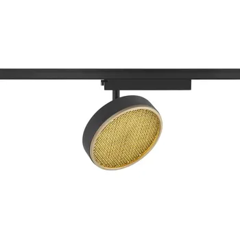 BIG WHITE (SLV) GRIP! FLAT 1~Spot, PHASE, kulatá, 2700/3000 K, 16 W, černá / zlatá 1009131