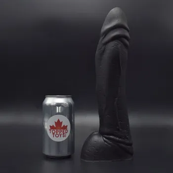 Dildo Topped Toys Artemis 80 Obsidian, prémiové silikonové dildo 29,5 x 6,3 cm