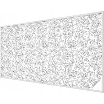 Okenní dekorace Zatemňující Fólie na okno Květinový motiv 200x116