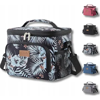 Termotaška Lifewit Pikniková taška Květinová 9 l